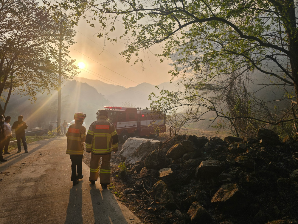 25.4.27.밤샘 진화로 주불 진압..홍천소방서, 인제 산불 지원 대응 총력2.jpg