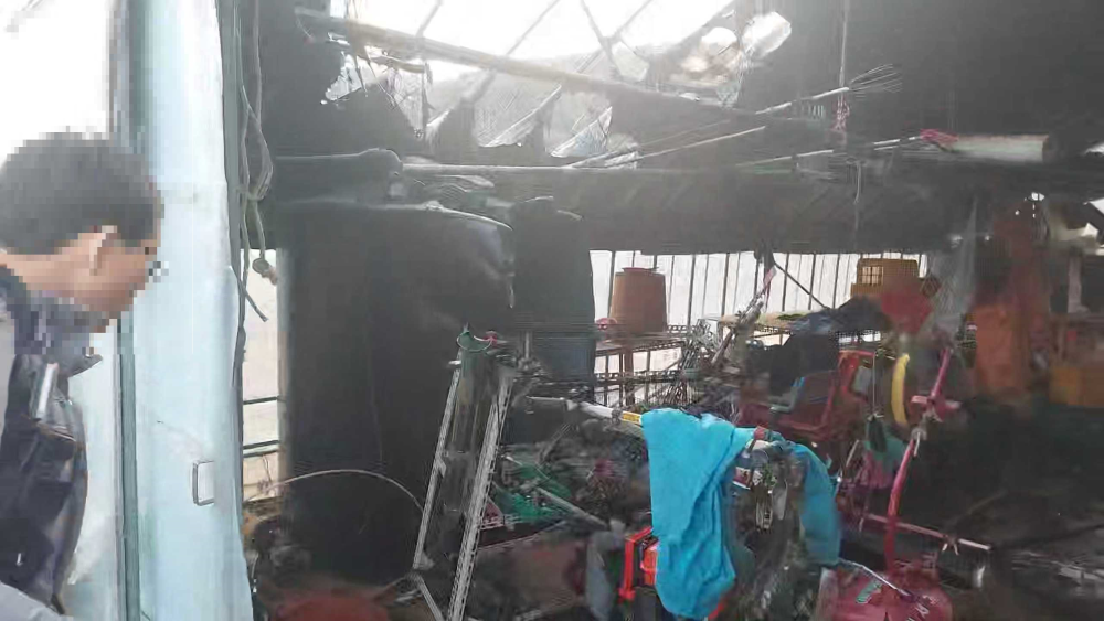 강릉 옥계면 비닐하우스 화재2.jpg