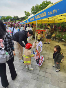 춘천소방서 어린이날 행사 소방안전체험행사진행