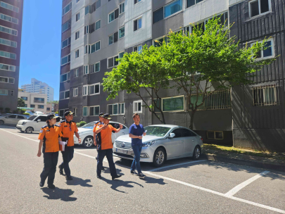 노후 아파트 관서장 주재 정밀 안전점검 실시(7.11.)