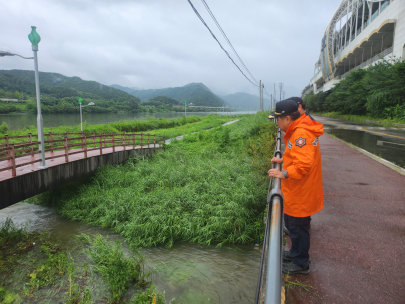 춘천소방서장, 풍수해 우려지역 집중 현장점검 실시