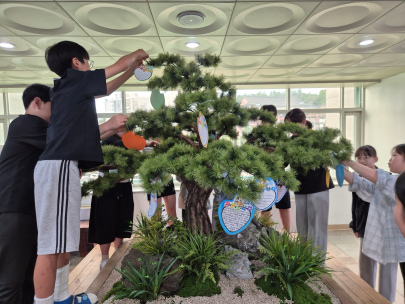 춘천소방서, 성원초등학교 감사편지 전달행사