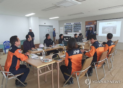 춘천소방, 공사 현장 화재 예방 현장점검