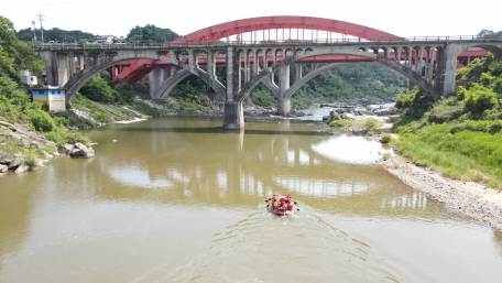 철원소방서, 119구조대 폭우대비 고립 및 래프팅 구조훈련 실시