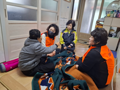 동해소방서 여성의용소방대가 함께하는 안전약자 돌봄 서비스