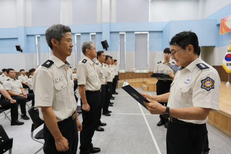 강릉소방서, 인사발령에 따른 임용장 수여식 실시