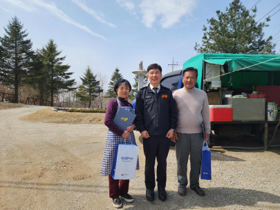 [횡성소방서, 화재현장서 활약한 민간인 3명에 서장 표창 수여]