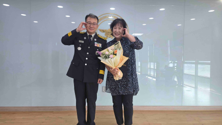 [횡성소방서, 갑천남여의용소방대장 및 연합회 수석 부회장 임명장 취임식]