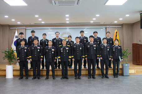 [횡성소방서, 1월 정기인사 임용장 수여식]