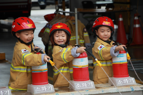 인제소방서, 한국119청소년단 대상 소방서 견학·소방안전교육