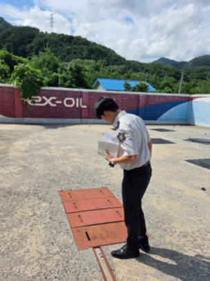 인제소방서, 하절기 셀프 주유소 안전 관리·점검