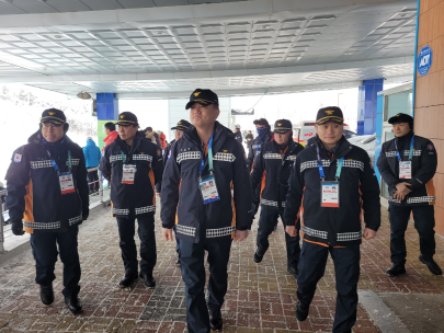 설상경기장 현장 방문 및 안전지킴이 격려