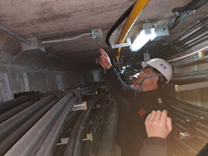 소방본부장, 남춘천 변전소 지하전력구 안전점