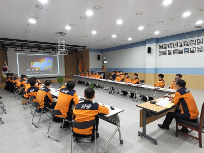 소방공무원 순직사고 발생에 따른 현장 소방활동 안전대책 강화회의 개최