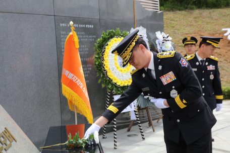 제69회 현충일 맞아 순직소방인 추모행사 가
