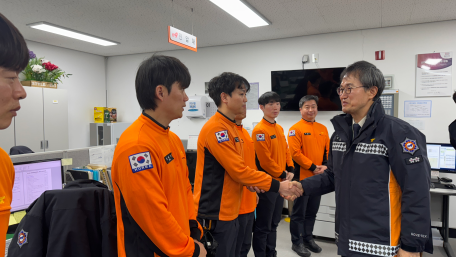 소방본부장 원주소방서 현장방문