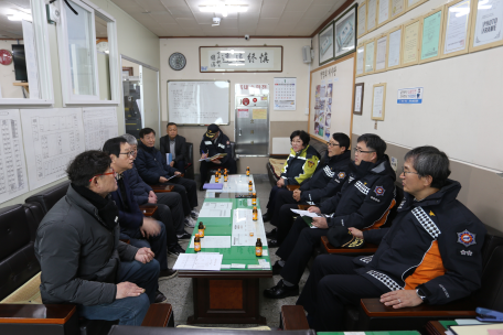 설 앞둔 강릉 중앙시장 화재 예방 총력