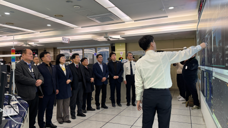 강원특별자치도의회 안전건설위원회 119종합상황실 방문 지도