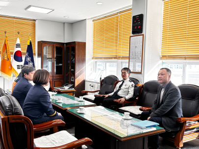 소방본부장 철원소방서 현장방문