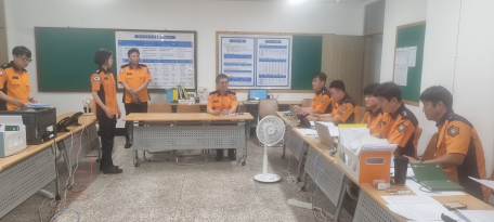 강원소방본부, 드론 화학가스 테러 을지연습