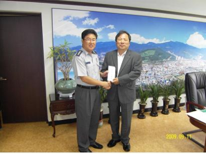 지난 9월 9일 도 감사관실에서 