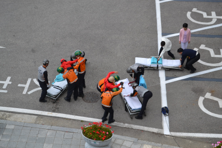 태백소방서 2012년 긴급구조종합훈련 실시