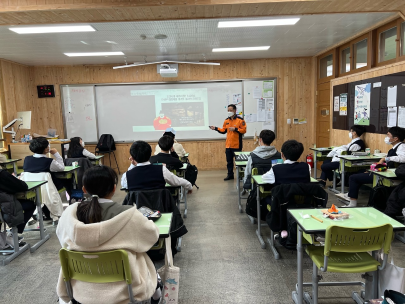 태백소방서, 미래소방관 체험교실 운영