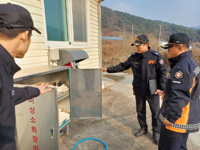양구소방서, 겨울철 화재예방대책 결과 화재 28% 감소···인명피해 0명