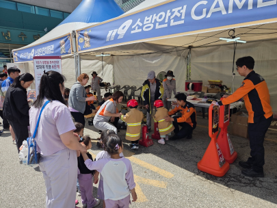 2026 청춘양구 곰취축제! 양구소방서 119소방안전체험관 성황리 운영